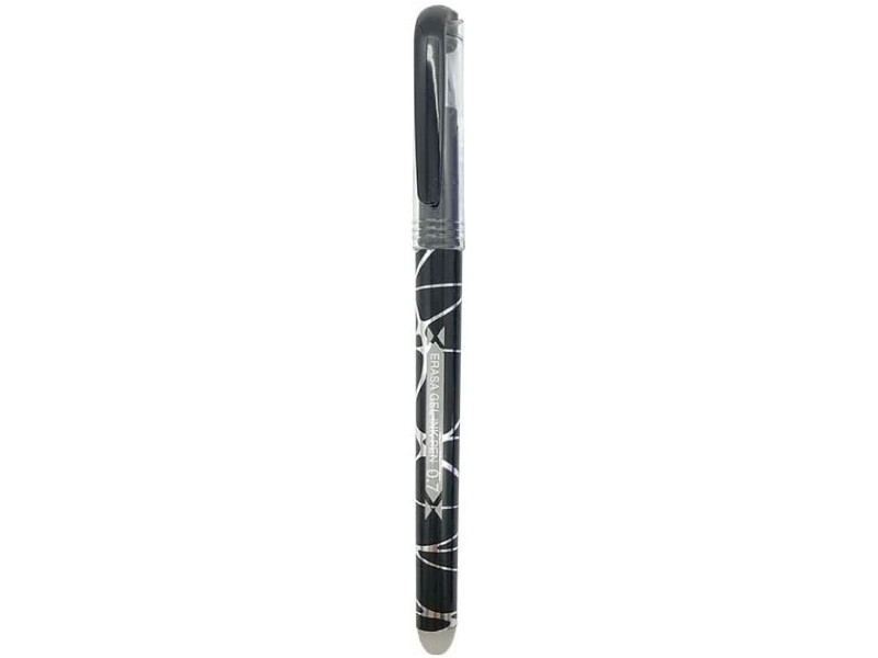 12 bolígrafos borrables de tinta negra con punta de 0.7mm - Imagen 2